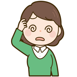 めまいで悩む女性